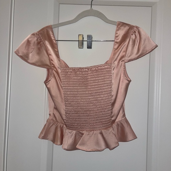 SUPERDOWN Pink Corset Top - Picture 2 of 4